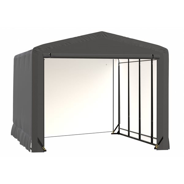 ShelterLogic ShelterTube 12-in x 18-in x 10-in Grey Garage and Storage Shelter