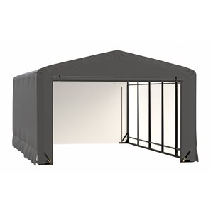 ShelterLogic ShelterTube 12-in x 27-in x 8-in Grey Garage and Storage Shelter