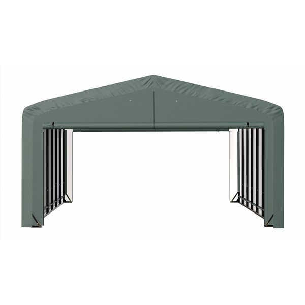 ShelterLogic ShelterTube 20-in x 32-in x 12-in Green Garage and Storage Shelter