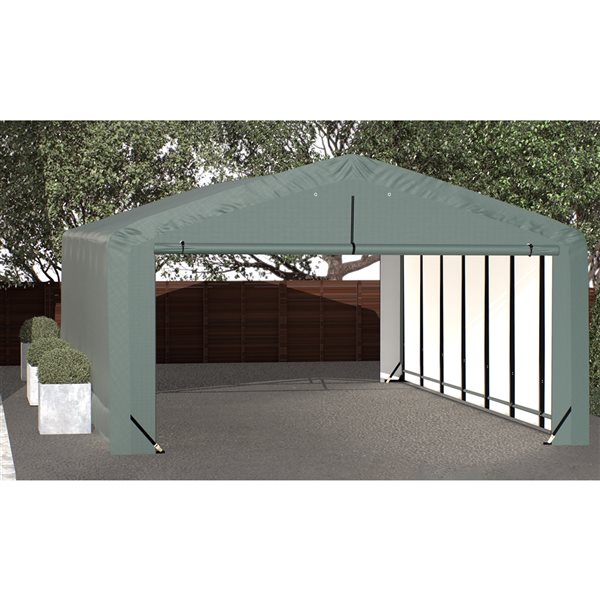 ShelterLogic ShelterTube 20-in x 32-in x 12-in Green Garage and Storage Shelter