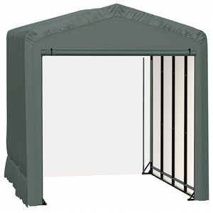 ShelterLogic ShelterTube 14-in x 18-in x 16-in Green Garage and Storage Shelter