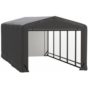 ShelterLogic ShelterTube 10-in x 23-in x 8-in Grey Garage and Storage Shelter