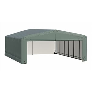 ShelterLogic ShelterTube 20-in x 27-in x 10-in Green Garage and Storage Shelter