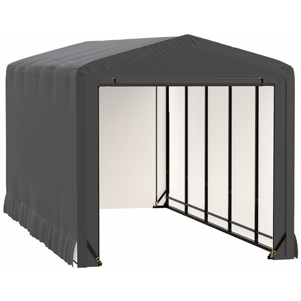 ShelterLogic ShelterTube 10-in x 23-in x 10-in Grey Garage and Storage ...