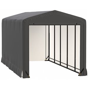 ShelterLogic ShelterTube 10-in x 23-in x 10-in Grey Garage and Storage Shelter