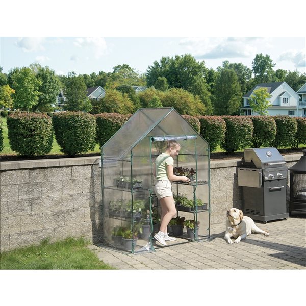 ShelterLogic Grow IT 2.36-ft L x 4.6-ft W x 6.3-ft H Greenhouse