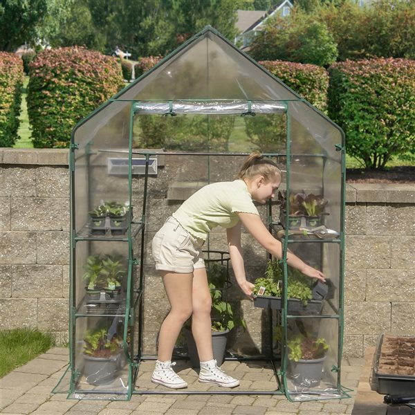 ShelterLogic Grow IT 2.36-ft L x 4.6-ft W x 6.3-ft H Greenhouse