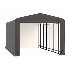 ShelterLogic ShelterTube 12-in x 27-in x 10-in Grey Garage and Storage Shelter