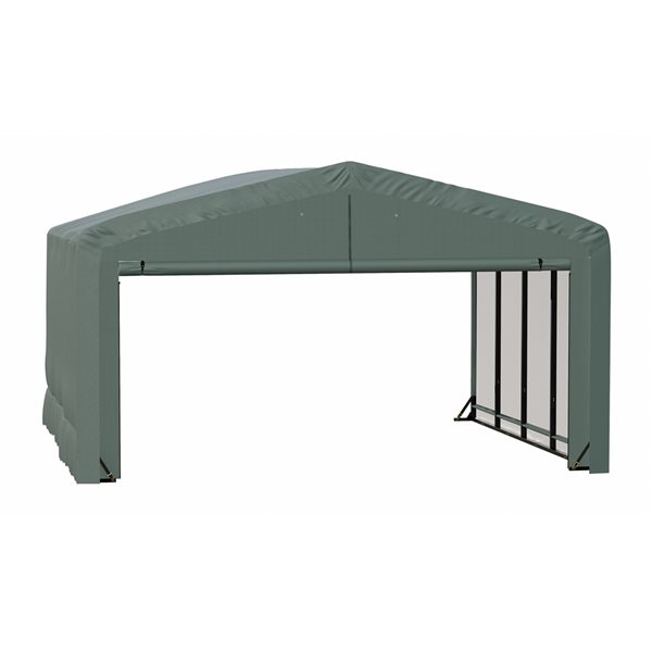 ShelterLogic ShelterTube 20-in x 18-in x 12-in Green Garage and Storage Shelter