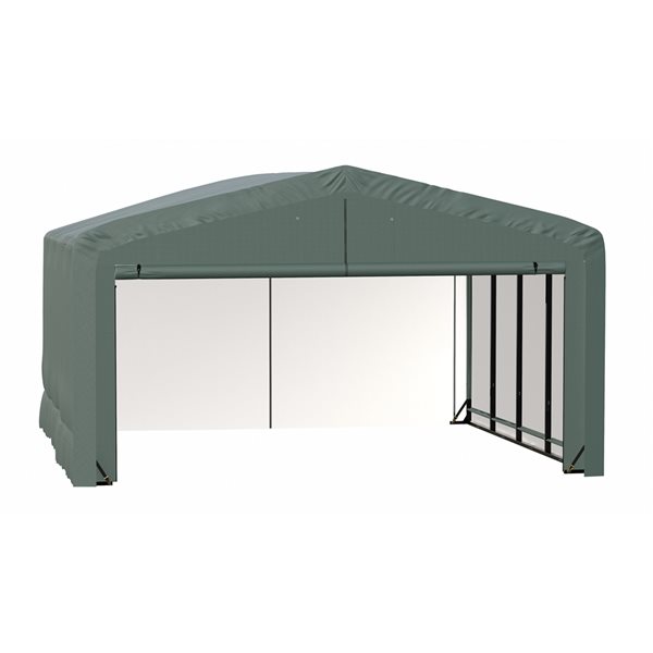 ShelterLogic ShelterTube 20-in x 18-in x 12-in Green Garage and Storage Shelter