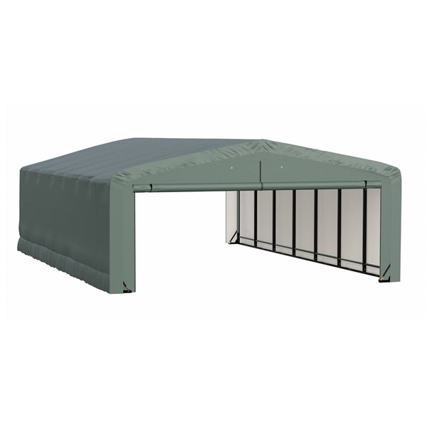 ShelterLogic ShelterTube 20-in x 32-in x 10-in Green Garage and Storage Shelter