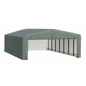 ShelterLogic ShelterTube 20-in x 32-in x 10-in Green Garage and Storage Shelter
