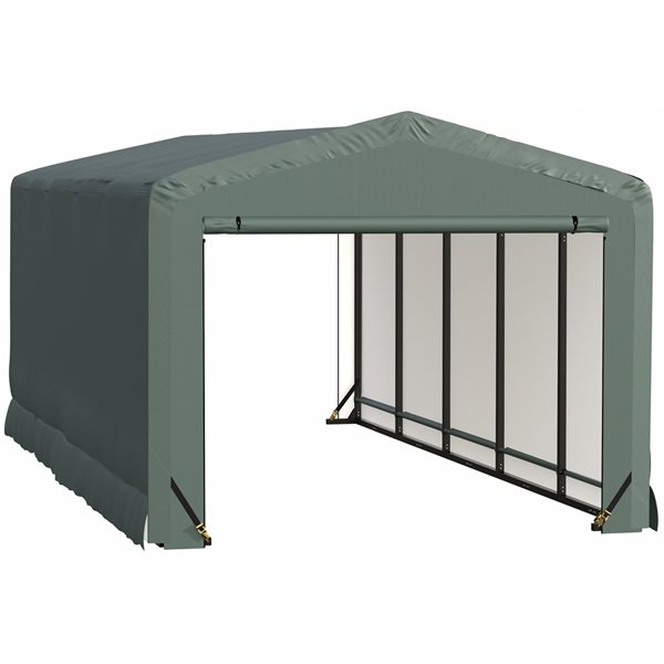 ShelterLogic ShelterTube 10-in x 23-in x 8-in Green Garage and Storage Shelter