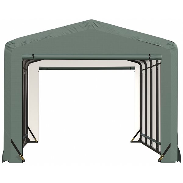 ShelterLogic ShelterTube 10-in x 23-in x 8-in Green Garage and Storage Shelter