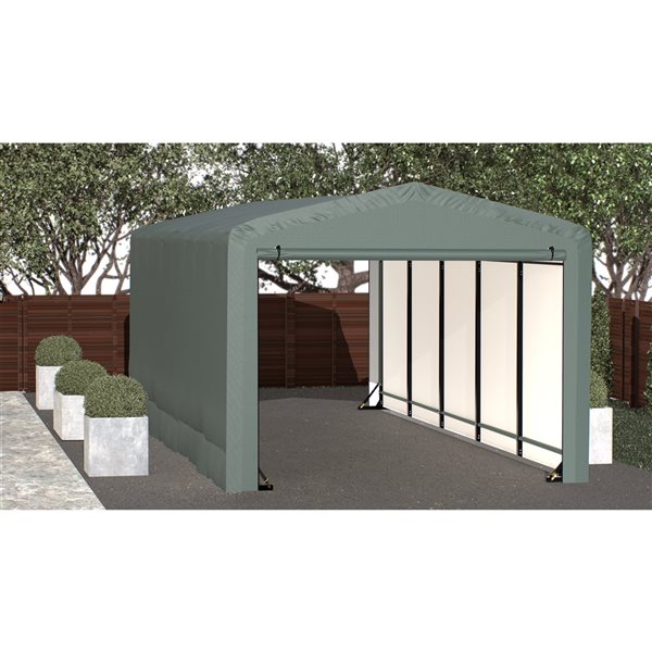 ShelterLogic ShelterTube 10-in x 23-in x 8-in Green Garage and Storage Shelter