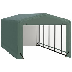 ShelterLogic ShelterTube 10-in x 23-in x 8-in Green Garage and Storage Shelter