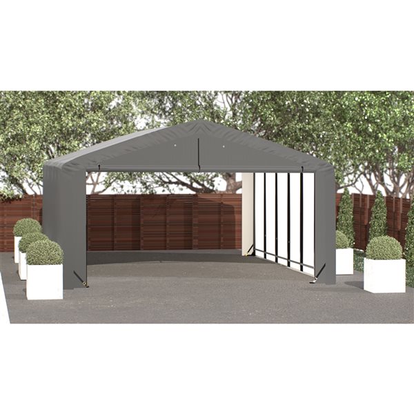 ShelterLogic ShelterTube 20-in x 27-in x 10-in Grey Garage and Storage Shelter