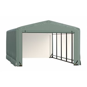 ShelterLogic ShelterTube 12-in x 27-in x 8-in Green Garage and Storage Shelter