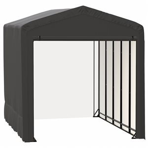 Abri pour garage et rangement ShelterTube par ShelterLogic de 14 po x 23 po x 16 po gris