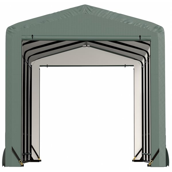 ShelterLogic ShelterTube 10-in x 23-in x 10-in Green Garage and Storage Shelter