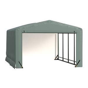 ShelterLogic ShelterTube 12-in x 18-in x 8-in Green Garage and Storage Shelter