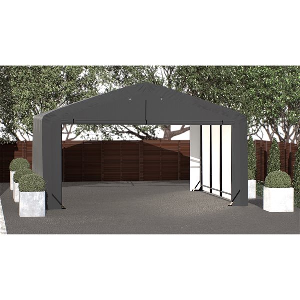 ShelterLogic ShelterTube 20-in x 18-in x 12-in Grey Garage and Storage Shelter