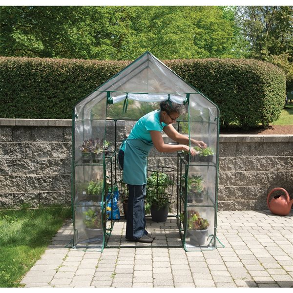 ShelterLogic Grow IT 4.68-ft L x 4.6-ft W x 6.3-ft H Greenhouse