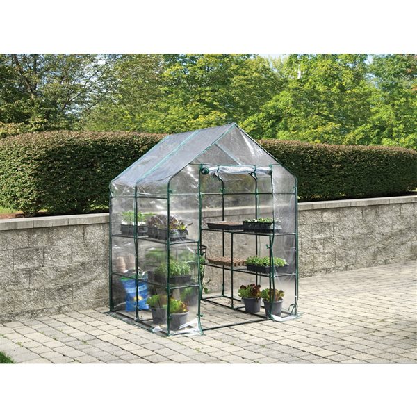 ShelterLogic Grow IT 4.68-ft L x 4.6-ft W x 6.3-ft H Greenhouse