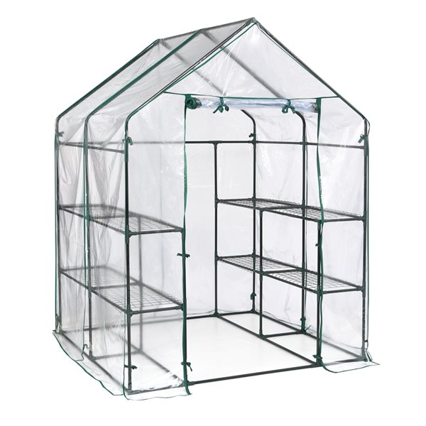 ShelterLogic Grow IT 4.68-ft L x 4.6-ft W x 6.3-ft H Greenhouse