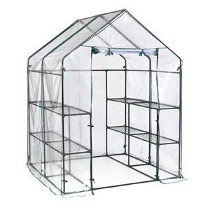 ShelterLogic Grow IT 4.68-ft L x 4.6-ft W x 6.3-ft H Greenhouse