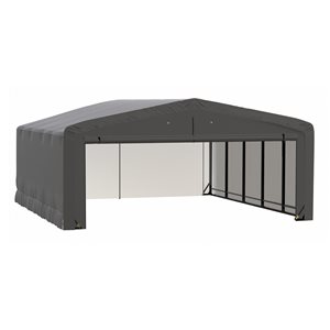 ShelterLogic ShelterTube 20-in x 23-in x 10-in Grey Garage and Storage Shelter
