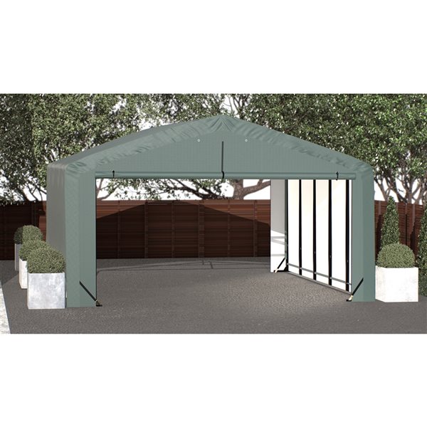 ShelterLogic ShelterTube 20-in x 23-in x 12-in Green Garage and Storage Shelter