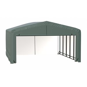 ShelterLogic ShelterTube 20-in x 23-in x 12-in Green Garage and Storage Shelter