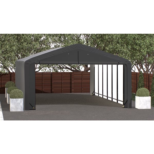 ShelterLogic ShelterTube 20-in x 32-in x 10-in Grey Garage and Storage Shelter