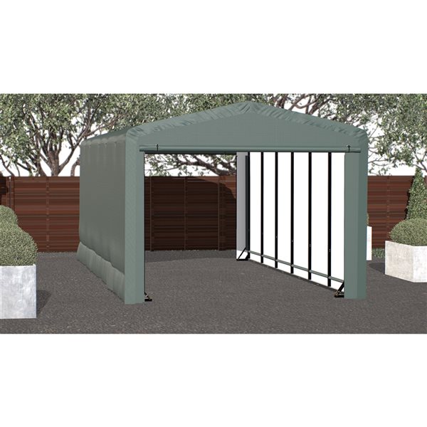 ShelterLogic ShelterTube 12-in x 27-in x 10-in Green Garage and Storage Shelter