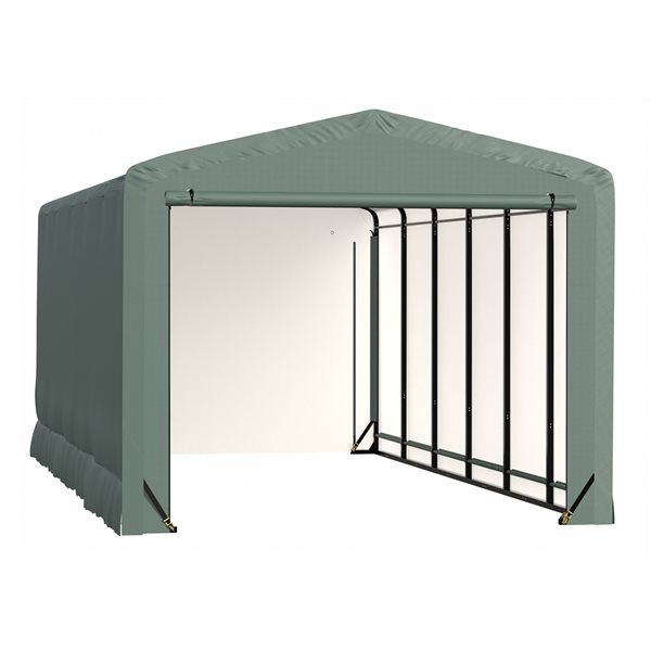 ShelterLogic ShelterTube 12-in x 27-in x 10-in Green Garage and Storage Shelter