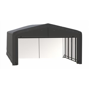 ShelterLogic ShelterTube 20-in x 32-in x 12-in Grey Garage and Storage Shelter