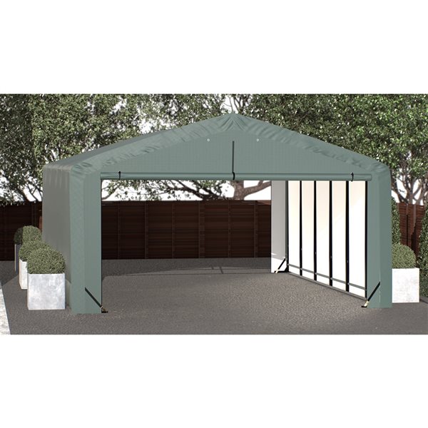 ShelterLogic ShelterTube 20-in x 27-in x 12-in Green Garage and Storage Shelter