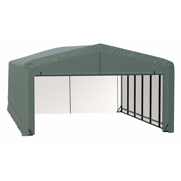 ShelterLogic ShelterTube 20-in x 27-in x 12-in Green Garage and Storage Shelter