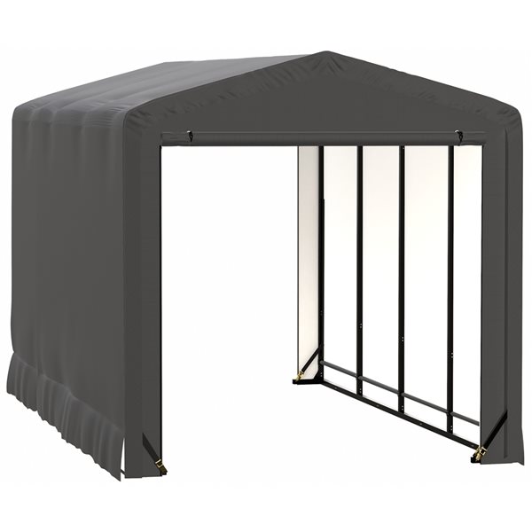 ShelterLogic ShelterTube 10-in x 18-in x 10-in Grey Garage and Storage Shelter