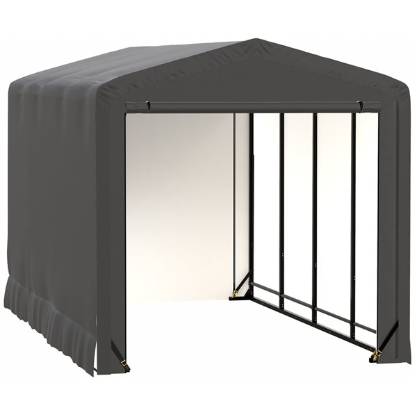 ShelterLogic ShelterTube 10-in x 18-in x 10-in Grey Garage and Storage Shelter