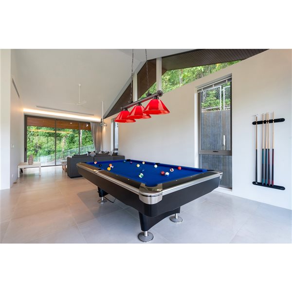 Z-Lite Cordon Bronze 3-Light PVC Pool Table Lighting