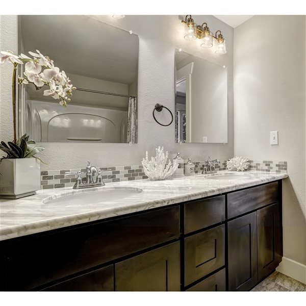 Z-lite Kinsley 3-light Gold Traditional Vanity Light