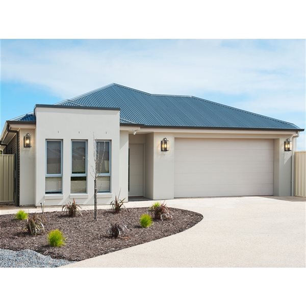 Z-lite Sana 12.75-in Black Hardwired Medium Base (E-26) Outdoor Wall Light