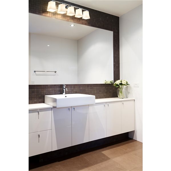 Z-lite Darcy 5-light Chrome Transitional Vanity Light