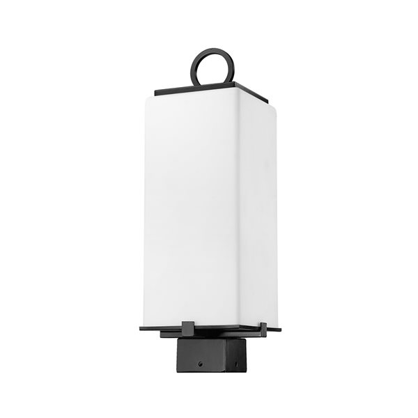 Z-lite Sana 2-Light 20-in Black Modern/contemporary Light Post Lantern