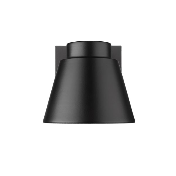 Z-lite Asher 5-in Oil Rubbed Bronze Hardwired LED Outdoor Wall Light