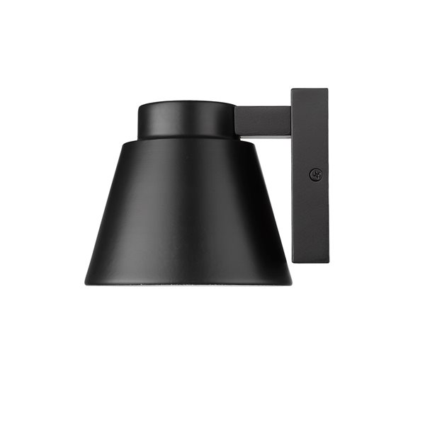 Z-lite Asher 5-in Oil Rubbed Bronze Hardwired LED Outdoor Wall Light