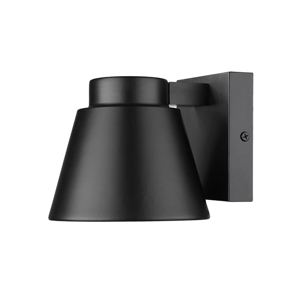 Z-lite Asher 5-in Oil Rubbed Bronze Hardwired LED Outdoor Wall Light