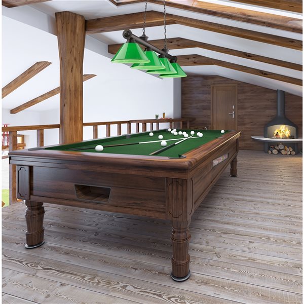 Z-Lite Cordon Bronze 4-Light PVC Pool Table Lighting